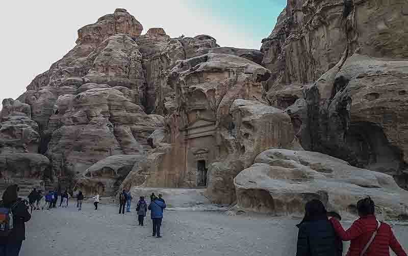 102 - Jordania - Little Petra - desfiladero de Siq-al Barid
